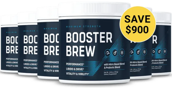 Boost Brew final offer page showing order now section with secure checkout and purchase completion area